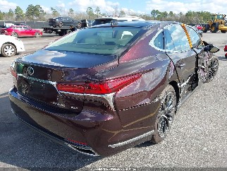 2020 Lexus LS 500, VIN JTHG5LGF7L5007562. Фото 4 из 6 с аукциона IAAI. Каталог авто из США OpenDataCar.