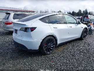 2022 Tesla Model Y, VIN 7SAYGDEF1NF459990. Фото 4 з 6 з аукціону IAAI. Каталог авто зі США OpenDataCar.