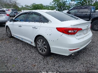 2017 Hyundai Sonata, VIN 5NPE34AFXHH536184. Фото 3 из 6 с аукциона IAAI. Каталог авто из США OpenDataCar.