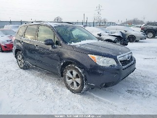 2015 Subaru Forester, VIN JF2SJCWC9FH801627. Photo 1 of 6 from IAAI auction. OpenDataCar US salvage catalog.
