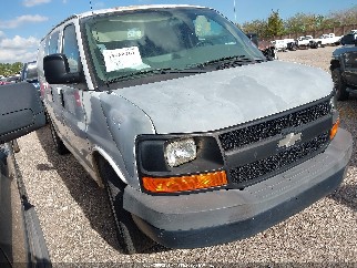 2009 Chevrolet Express 1500, VIN 1GCFG15X591147827. Фото 1 з 6 з аукціону IAAI. Каталог авто зі США OpenDataCar.