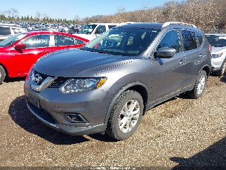 2016 Nissan Rogue, VIN KNMAT2MV8GP734335. Фото 2 з 6 з аукціону IAAI. Каталог авто зі США OpenDataCar.