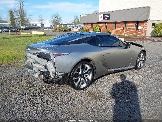 2019 Lexus LC 500, VIN JTHHP5AY2KA006295. Фото 4 из 6 с аукциона IAAI. Каталог авто из США OpenDataCar.