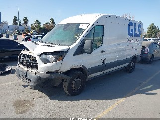2018 Ford Transit-150, VIN 1FTYE2CM1JKA61958. Фото 2 з 6 з аукціону IAAI. Каталог авто зі США OpenDataCar.