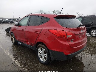 2013 Hyundai Tucson, VIN KM8JUCAC7DU564726. Фото 3 з 6 з аукціону IAAI. Каталог авто зі США OpenDataCar.