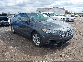 2018 Ford Fusion, VIN 3FA6P0LU3JR137980. Photo 1 of 6 from IAAI auction. OpenDataCar US salvage catalog.