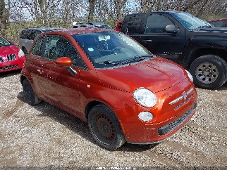 2012 Fiat 500, VIN 3C3CFFAR7CT313635. Фото 1 з 6 з аукціону IAAI. Каталог авто зі США OpenDataCar.