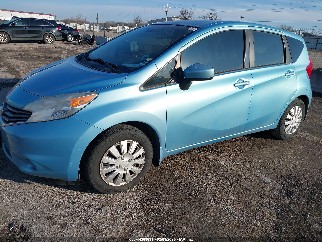 2015 Nissan Versa Note, VIN 3N1CE2CP5FL376498. Photo 2 of 6 from IAAI auction. OpenDataCar US salvage catalog.