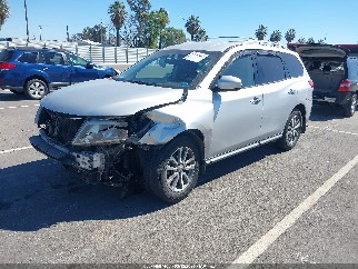 2015 Nissan Pathfinder, VIN 5N1AR2MM2FC635047. Фото 2 з 6 з аукціону IAAI. Каталог авто зі США OpenDataCar.