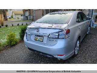 2010 Lexus HS 250h, VIN JTHBB1BA1A2003539. Фото 4 з 6 з аукціону IAAI. Каталог авто зі США OpenDataCar.