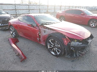 2018 Lexus LC 500, VIN JTHHP5AYXJA001361. Фото 1 из 6 с аукциона IAAI. Каталог авто из США OpenDataCar.