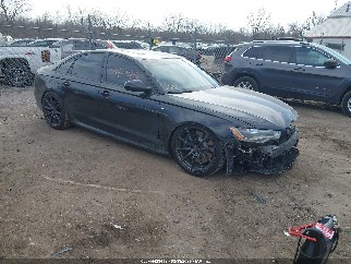 2014 Audi S6, VIN WAUF2AFC4EN153709. Фото 1 из 6 с аукциона IAAI. Каталог авто из США OpenDataCar.