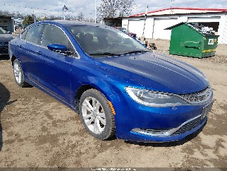 2016 Chrysler 200, VIN 1C3CCCAB1GN130019. Фото 1 из 6 с аукциона IAAI. Каталог авто из США OpenDataCar.
