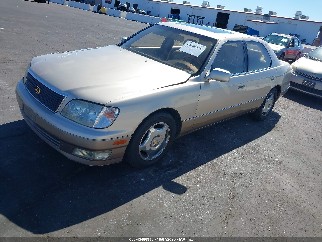 1998 Lexus LS 400, VIN JT8BH28F3W0116323. Фото 2 из 6 с аукциона IAAI. Каталог авто из США OpenDataCar.