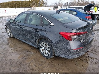 2022 Honda Civic, VIN 2HGFE2F25NH520697. Фото 3 з 6 з аукціону IAAI. Каталог авто зі США OpenDataCar.