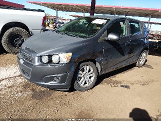2013 Chevrolet Sonic, VIN 1G1JD6SB3D4245375. Фото 6 из 6 с аукциона IAAI. Каталог авто из США OpenDataCar.