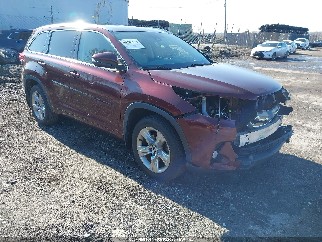 2017 Toyota Highlander, VIN 5TDDZRFH8HS356911. Фото 1 з 6 з аукціону IAAI. Каталог авто зі США OpenDataCar.