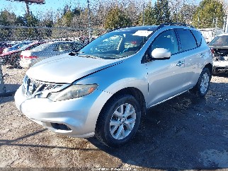 2012 Nissan Murano, VIN JN8AZ1MU5CW110433. Фото 2 з 6 з аукціону IAAI. Каталог авто зі США OpenDataCar.