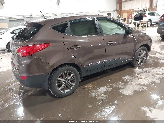 2015 Hyundai Tucson, VIN KM8JUCAG5FU029674. Фото 4 з 6 з аукціону IAAI. Каталог авто зі США OpenDataCar.
