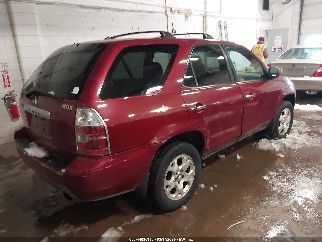 2004 Acura MDX, VIN 2HNYD18274H528925. Photo 4 of 6 from IAAI auction. OpenDataCar US salvage catalog.