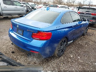 2018 Bmw M240i xDrive, VIN WBA2J7C55JVB28731. Фото 4 из 6 с аукциона IAAI. Каталог авто из США OpenDataCar.