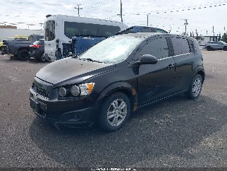 2012 Chevrolet Sonic, VIN 1G1JC6SH8C4122872. Фото 2 з 6 з аукціону IAAI. Каталог авто зі США OpenDataCar.