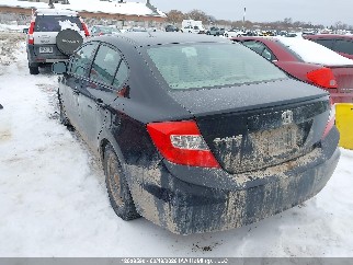 2012 Honda Civic, VIN 2HGFB2F48CH118065. Photo 3 of 6 from IAAI auction. OpenDataCar US salvage catalog.