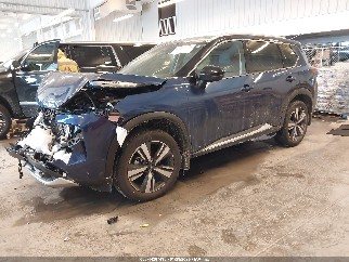 2023 Nissan Rogue, VIN JN8BT3DD7PW313962. Zdjęcie 2 z 6 z aukcji IAAI. Katalog aut z USA OpenDataCar.