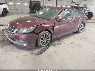 2014 Honda Accord, VIN 1HGCR2F59EA064915. Photo 2 of 6 from IAAI auction. OpenDataCar US salvage catalog.