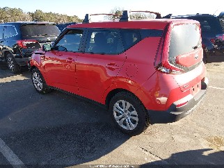 2021 Kia Soul, VIN KNDJ23AU5M7143492. Photo 3 of 6 from IAAI auction. OpenDataCar US salvage catalog.