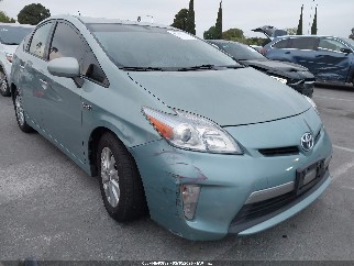 2014 Toyota Prius Plug-In, VIN JTDKN3DP2E3054022. Фото 1 з 6 з аукціону IAAI. Каталог авто зі США OpenDataCar.