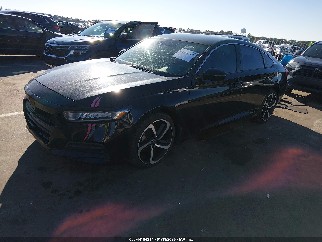 2019 Honda Accord, VIN 1HGCV1F11KA141131. Фото 2 з 6 з аукціону IAAI. Каталог авто зі США OpenDataCar.