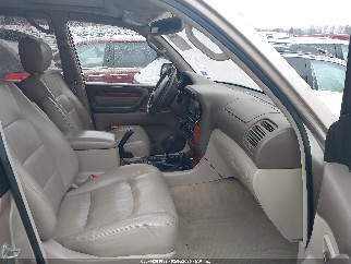 1999 Lexus LX 470, VIN JT6HT00W3X0050469. Фото 5 з 6 з аукціону IAAI. Каталог авто зі США OpenDataCar.