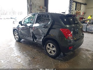 2020 Chevrolet Trax, VIN 3GNCJNSB7LL191081. Фото 3 из 6 с аукциона IAAI. Каталог авто из США OpenDataCar.