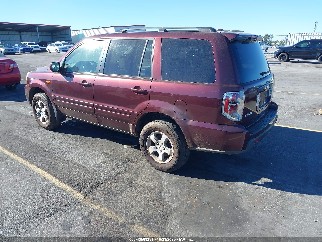 2007 Honda Pilot, VIN 2HKYF18517H520339. Zdjęcie 3 z 6 z aukcji IAAI. Katalog aut z USA OpenDataCar.