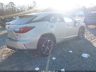 2017 Lexus RX 450h, VIN 2T2BGMCA4HC019776. Фото 4 з 6 з аукціону IAAI. Каталог авто зі США OpenDataCar.