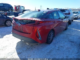 2017 Toyota Prius Prime, VIN JTDKARFP8H3048595. Фото 4 з 6 з аукціону IAAI. Каталог авто зі США OpenDataCar.