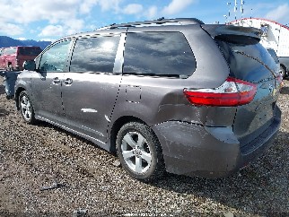 2019 Toyota Sienna, VIN 5TDKZ3DC2KS020870. Photo 3 of 6 from IAAI auction. OpenDataCar US salvage catalog.