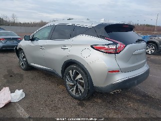 2017 Nissan Murano, VIN 5N1AZ2MH7HN132785. Фото 3 из 6 с аукциона IAAI. Каталог авто из США OpenDataCar.