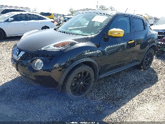 2016 Nissan Juke, VIN JN8AF5MR8GT606300. Photo 2 of 6 from IAAI auction. OpenDataCar US salvage catalog.