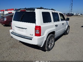 2007 Jeep Patriot, VIN 1J8FF28W67D395312. Фото 4 з 6 з аукціону IAAI. Каталог авто зі США OpenDataCar.