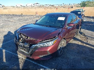 2022 Nissan Sentra, VIN 3N1AB8CV2NY298278. Фото 2 з 6 з аукціону IAAI. Каталог авто зі США OpenDataCar.