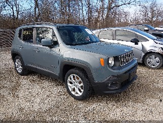2018 Jeep Renegade, VIN ZACCJABB7JPJ00989. Фото 1 из 6 с аукциона IAAI. Каталог авто из США OpenDataCar.