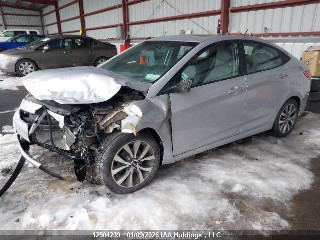 2017 Hyundai Accent, VIN KMHCT4AE8HU298657. Фото 3 з 6 з аукціону IAAI. Каталог авто зі США OpenDataCar.