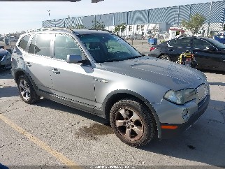 2007 Bmw X3, VIN WBXPC93407WF08782. Фото 1 з 6 з аукціону IAAI. Каталог авто зі США OpenDataCar.