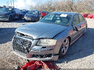 2008 Audi A8, VIN WAUMV94E18N006334. Фото 2 из 6 с аукциона IAAI. Каталог авто из США OpenDataCar.
