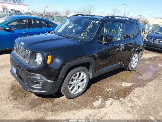 2018 Jeep Renegade, VIN ZACCJABB1JPJ58967. Фото 2 из 6 с аукциона IAAI. Каталог авто из США OpenDataCar.