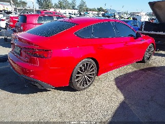 2022 Audi A5 Sportback, VIN WAUCBCF57NA003553. Фото 4 з 6 з аукціону IAAI. Каталог авто зі США OpenDataCar.