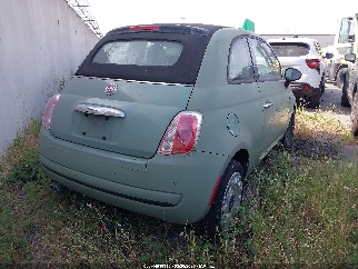 2015 Fiat 500C, VIN 3C3CFFDR1FT620556. Фото 4 из 6 с аукциона IAAI. Каталог авто из США OpenDataCar.