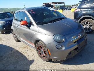 2013 Fiat 500E, VIN 3C3CFFGEXDT744380. Фото 1 из 6 с аукциона IAAI. Каталог авто из США OpenDataCar.